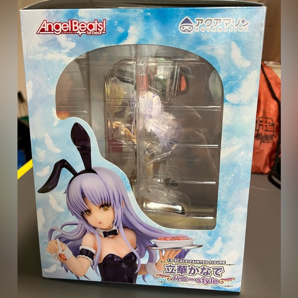 Anime figure Angel Beats! Kanade Tachibana: Bunny style Aquamarine Japan - Picture 9 of 12